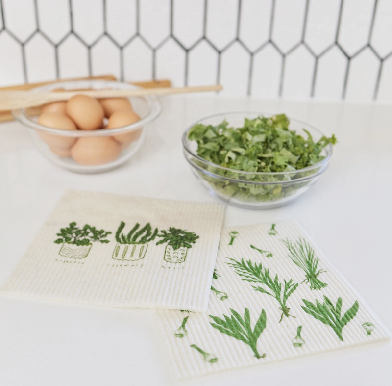 Herbs Set/2 Swedish Towel