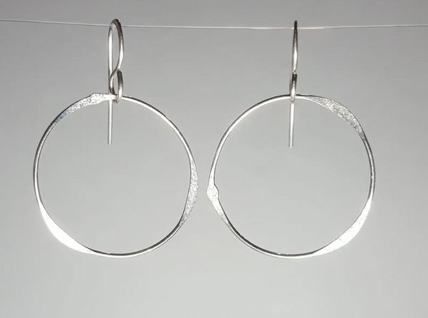 Sterling Circle Earring
