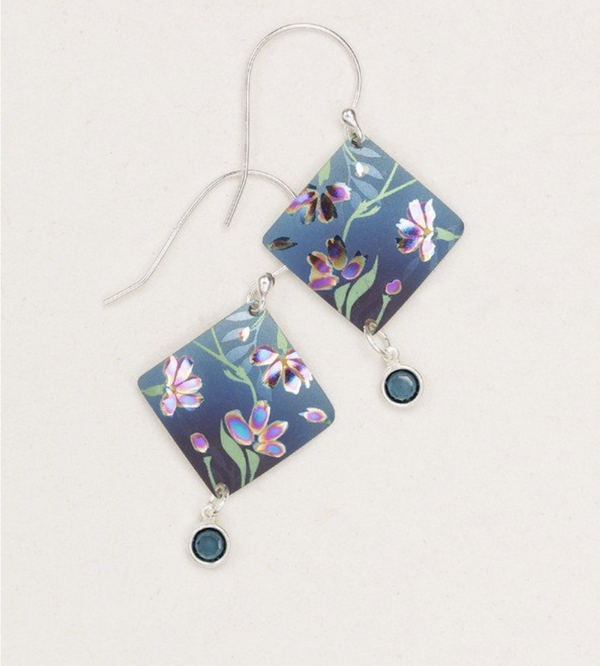 Blue Garden Sonnet Earring