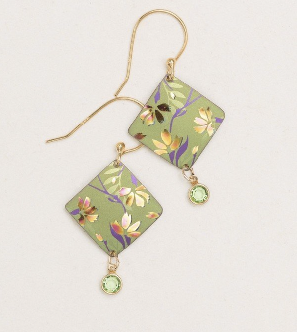 Green Garden Sonnet Earring