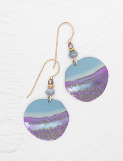 Lavender Rip Tide Earrings