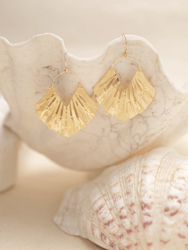 Gold Ariel Earring