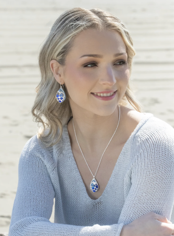 Blue Seashore Dreams Necklace