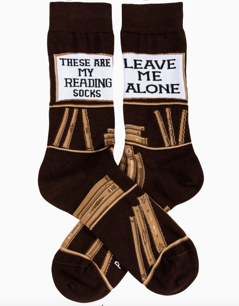 These Are My Reading Sock Crew Socks