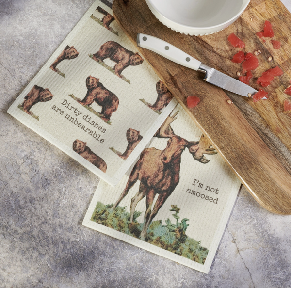 Amoosed Swedish Dishcloth Set