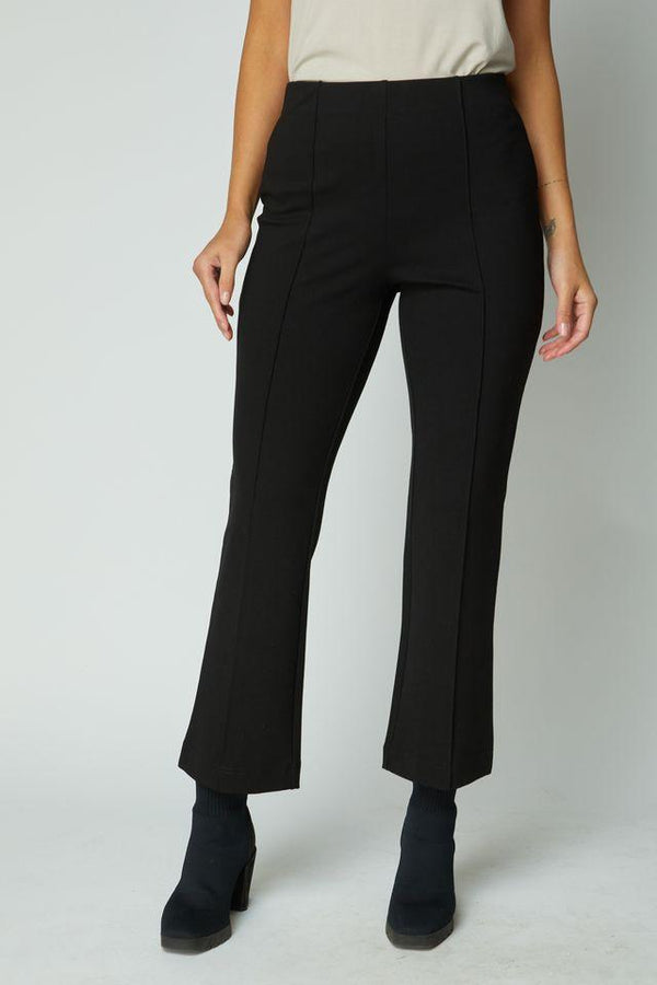 Black Kickflare Ponte Pant