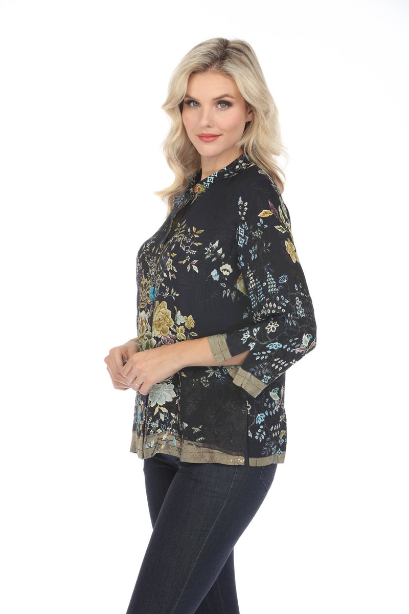 Charm Vintage Silk Blouse