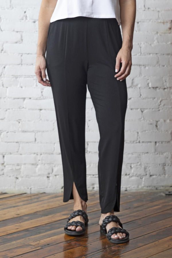 Front Slit Easy Taper Pant