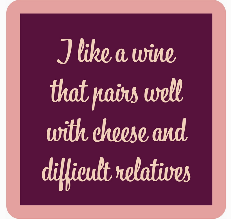 Wine Pairing  Coaster