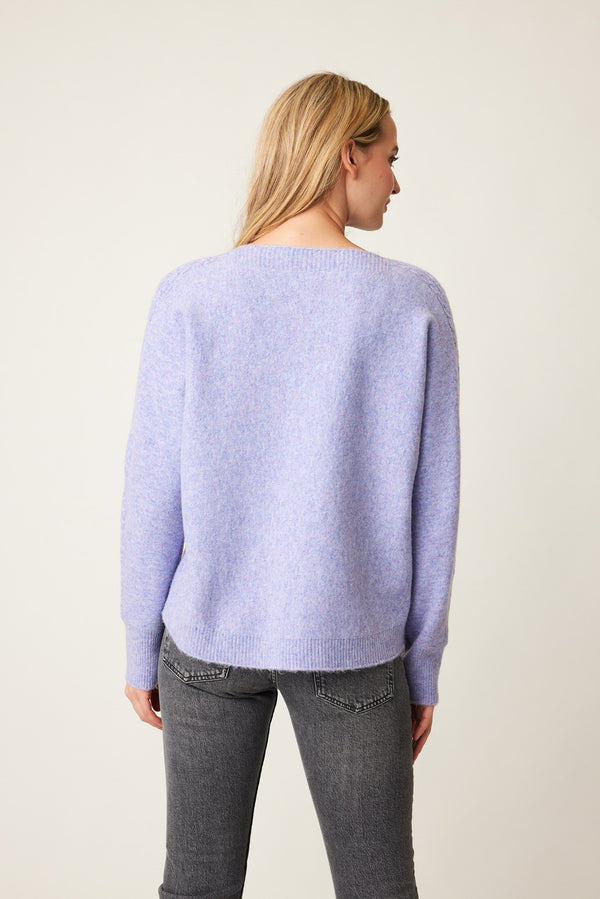 Lilac Vacation Time Sweater