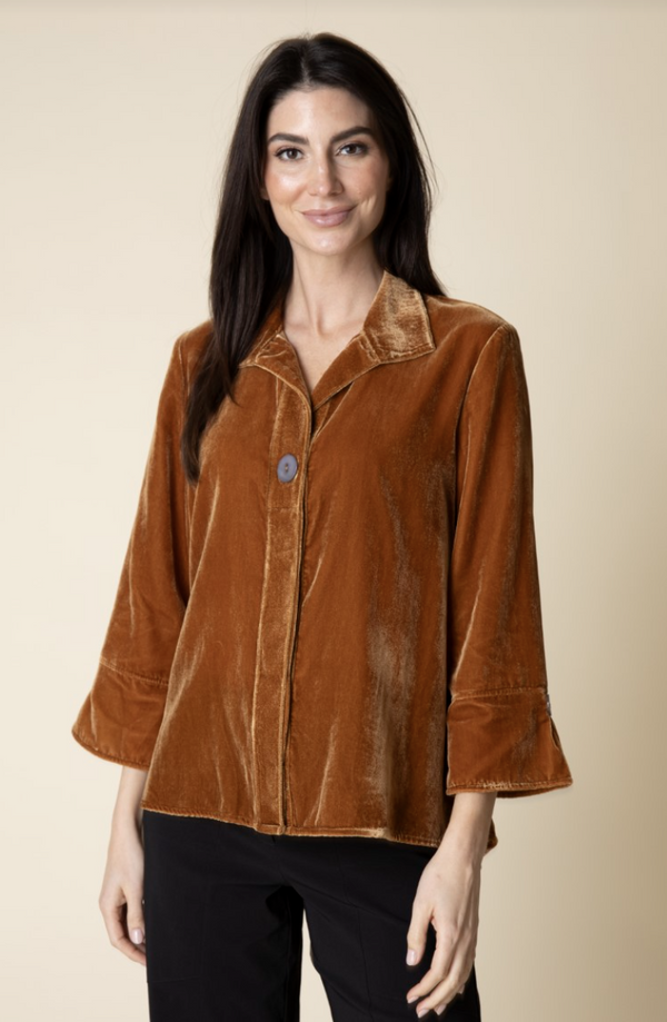 Ginger Velvet Classic Shirt