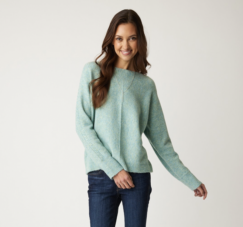 Sage Vacation Time Sweater