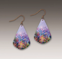 Rainbow Floral Earring