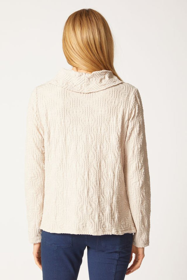 Dove Cowl Neck Top
