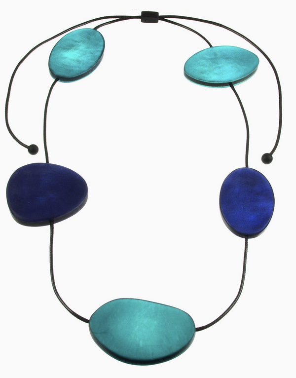 Turquoise 5 Piece Adjustable Necklace