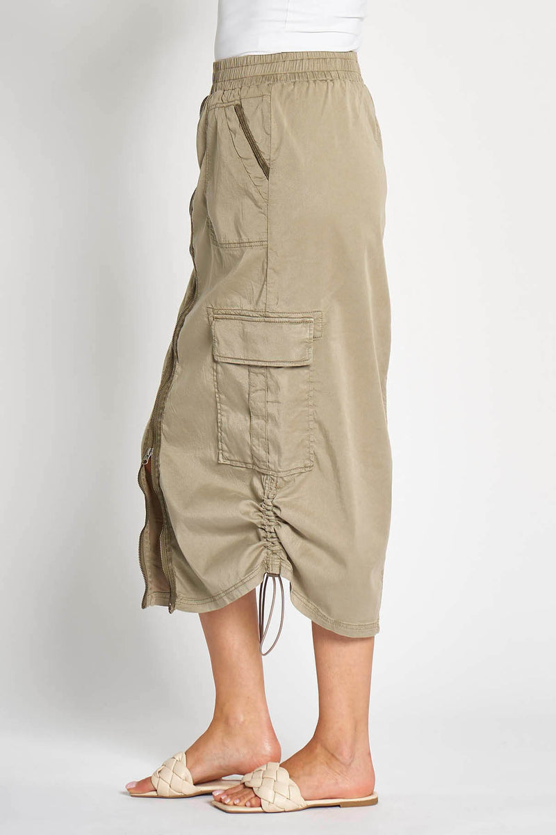 Stretch Cargo Skirt