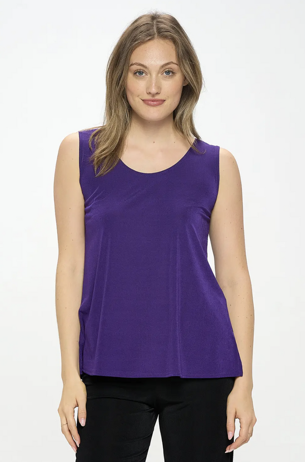 Purple Basic Tank Top