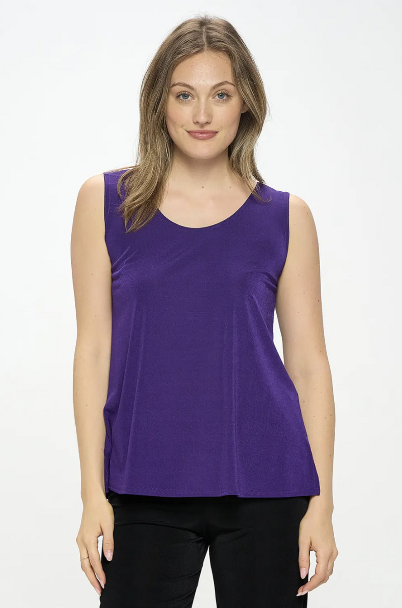 Purple Basic Tank Top
