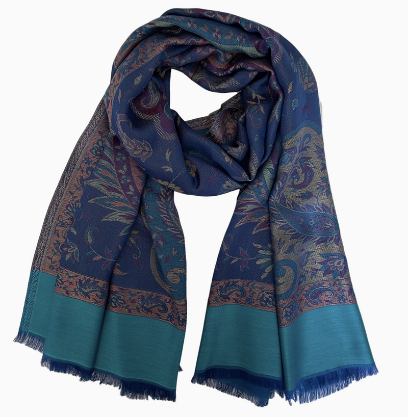 Fatimah Blue Scarf