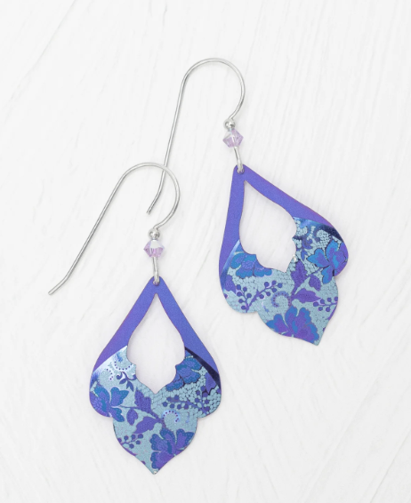 Purple Marisol Earrings