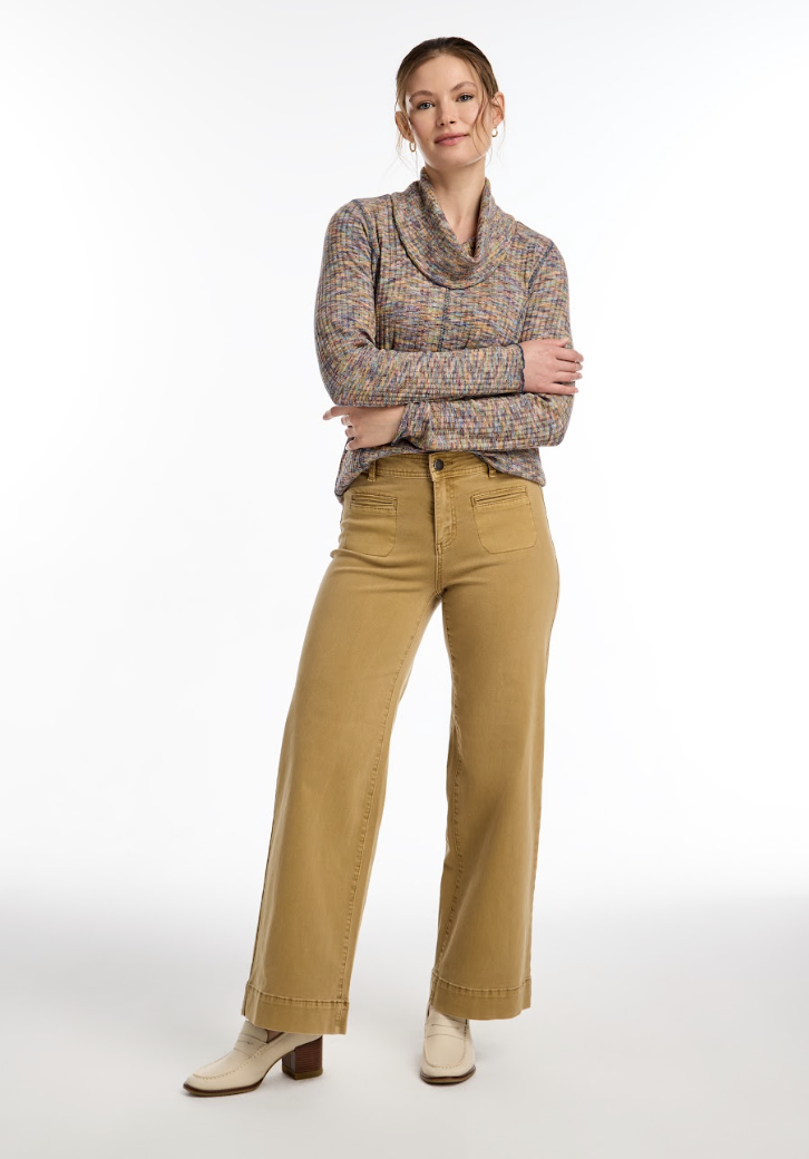 Golden Yellow Wide Jean