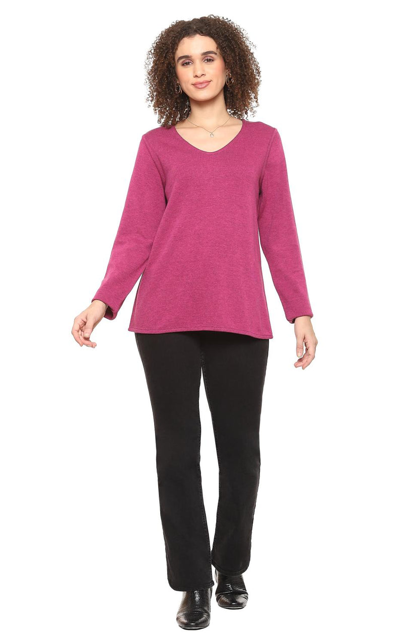 Fuchsia Reversible Top