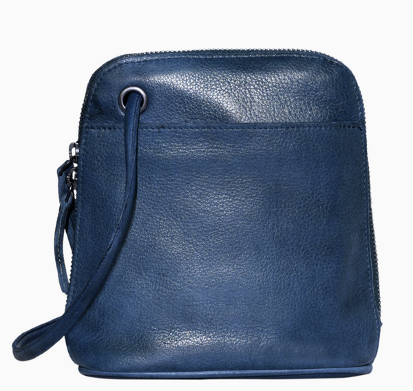 Denim Lily Leather Organizer Bag