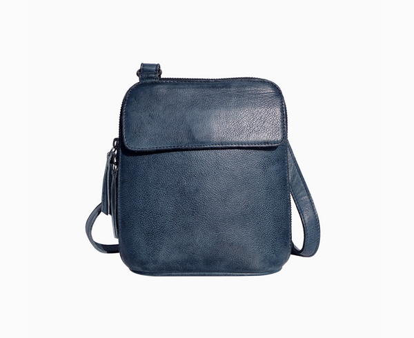 Denim Lucy Leather Organizer Bag