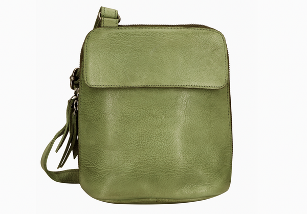 Grass Lucy Leather Organizer Bag