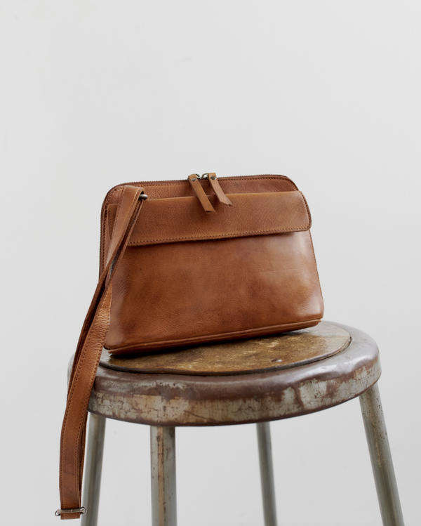 Luna Leather Crossbody Bag