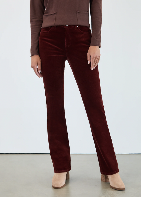 Burgundy Bootleg Cords