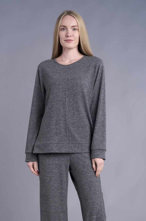 Grey Super Soft Crew