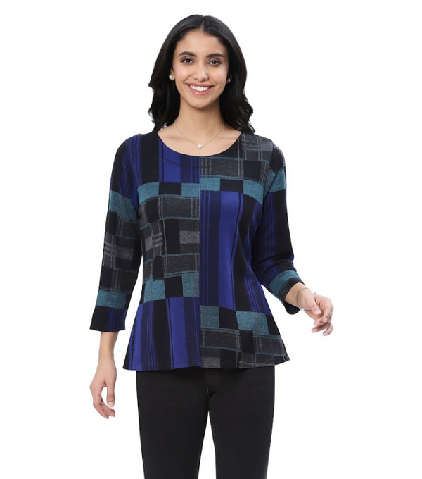 Blue Swing Top