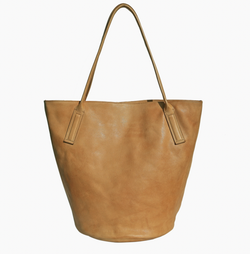 Camel Leather Miles Tote