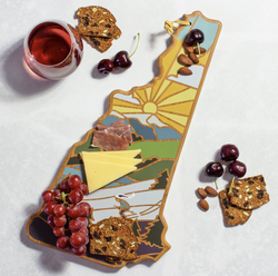 Artwork New Hampshire Cutting Board