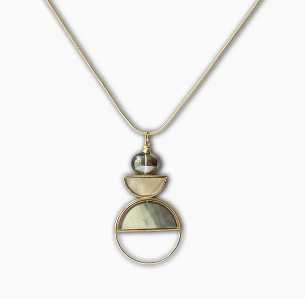 Topaz Plumb Point Necklace