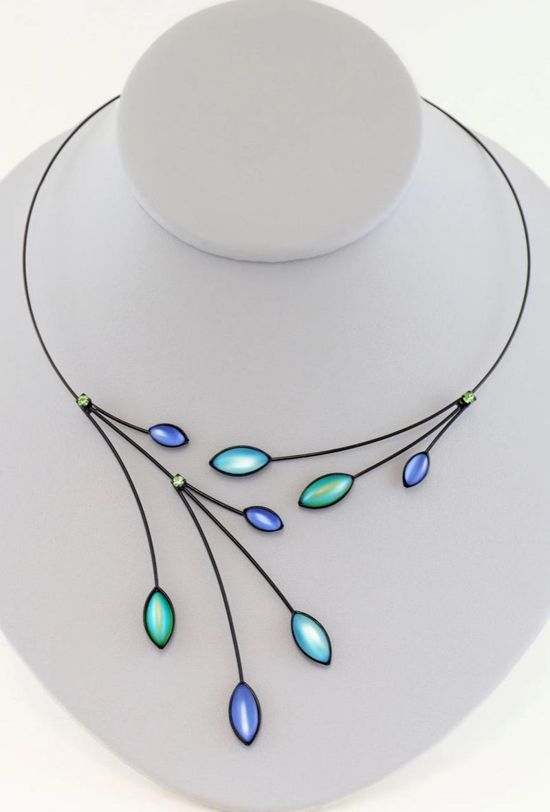 Green & Blues Necklace