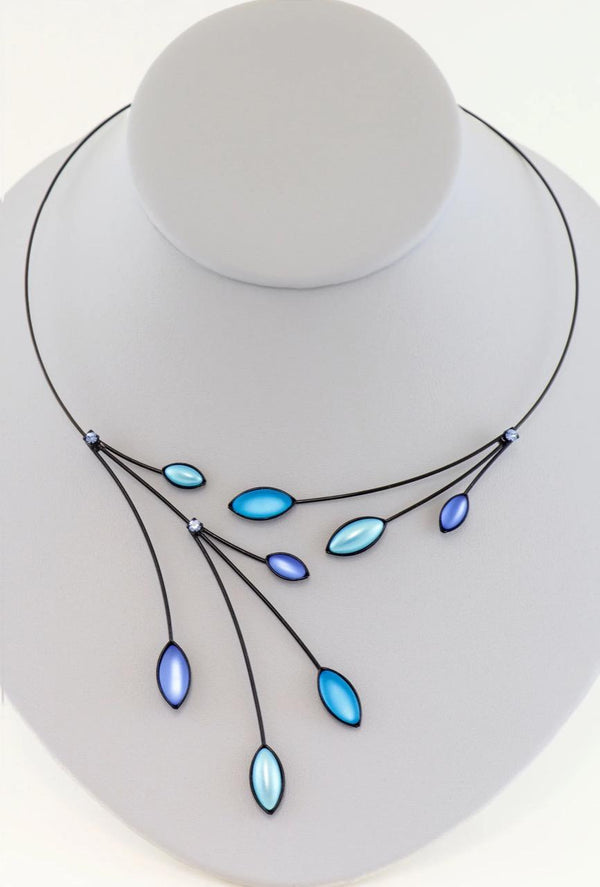 Light Blue & Lavender Necklace