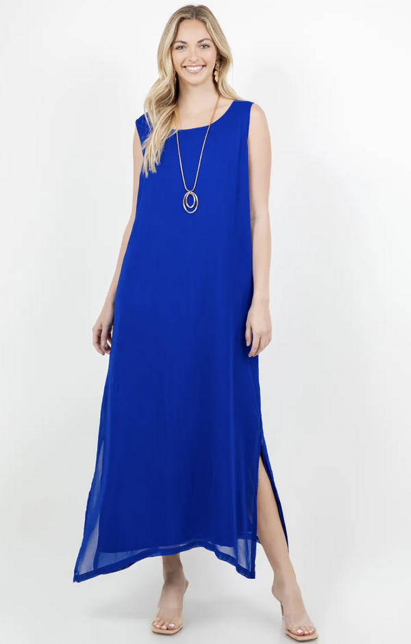 Onesize Royal Georgette Tank Dress