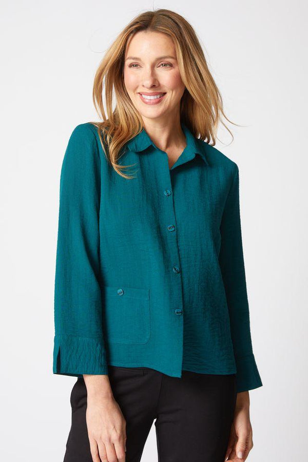 Juniper Express Button Top