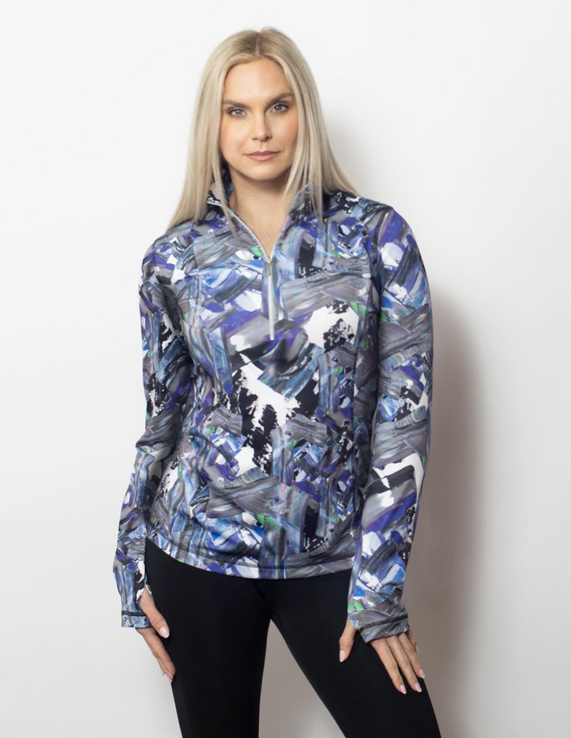 Picasso Zip Sport Top