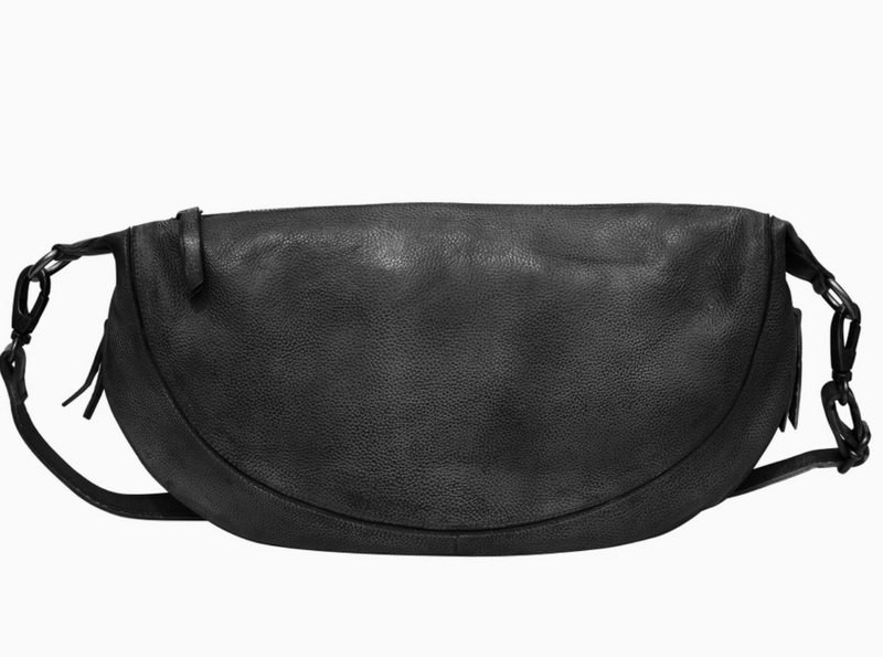 Callie Black Handcrafted Leather Sling