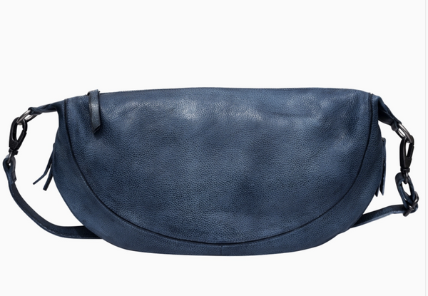 Denim Callie Handcrafted Leather Sling