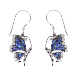 Sterling Silver Butterfly Earrings