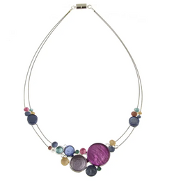 Multi Dots Natural Shell Necklace