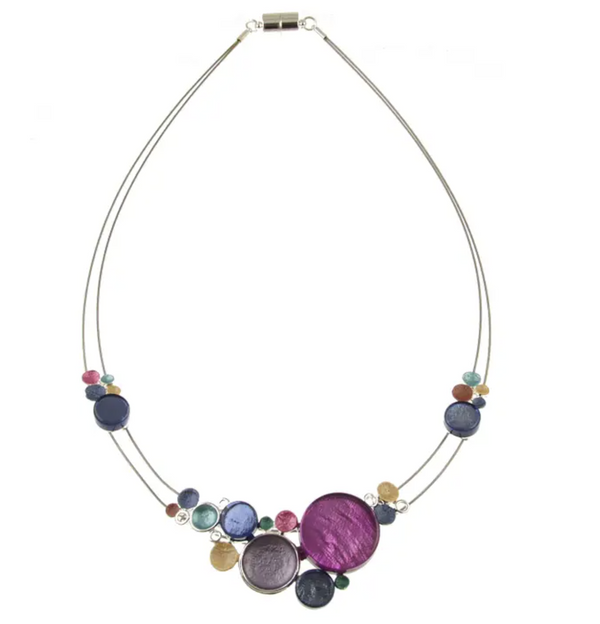 Multi Dots Natural Shell Necklace