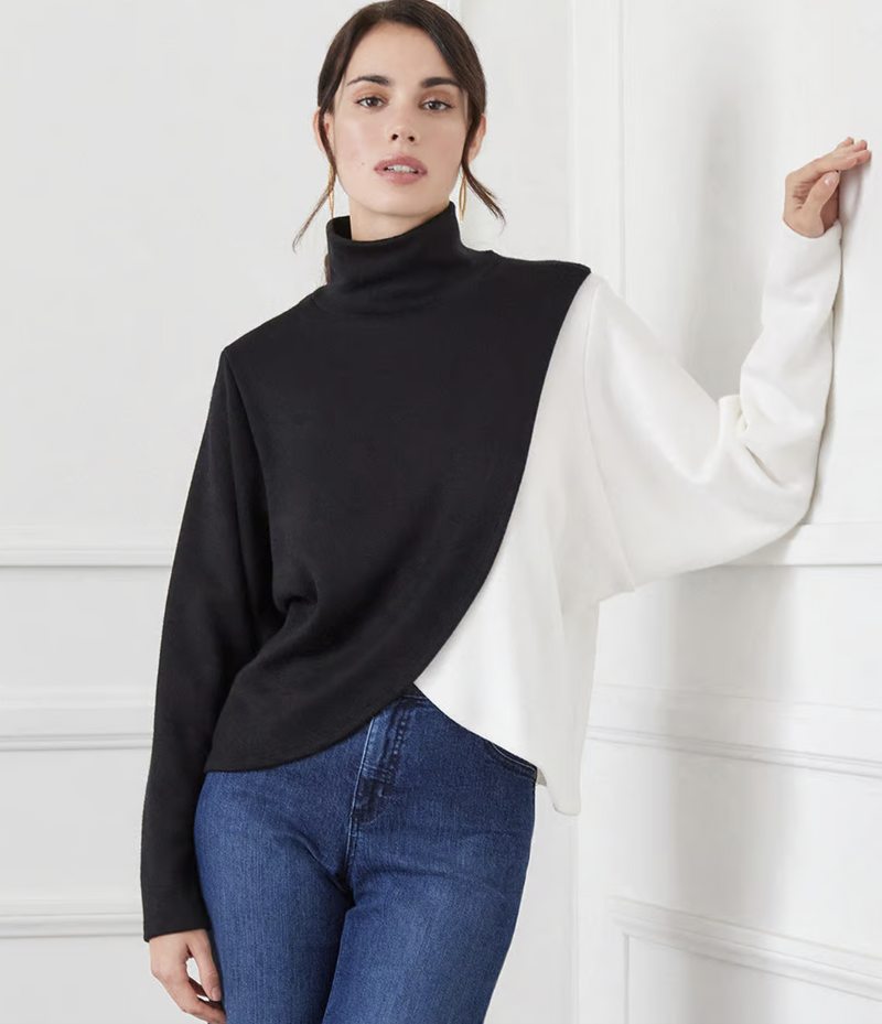 Colorblock Sweater Top