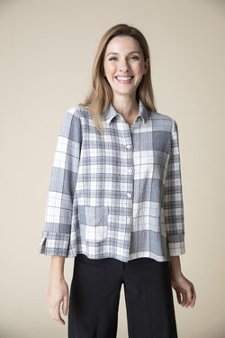 Winterwhite Plaid Jacket Shirt