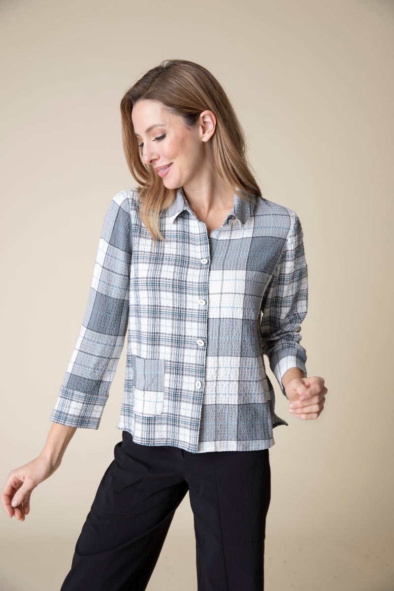 Winterwhite Plaid Jacket Shirt