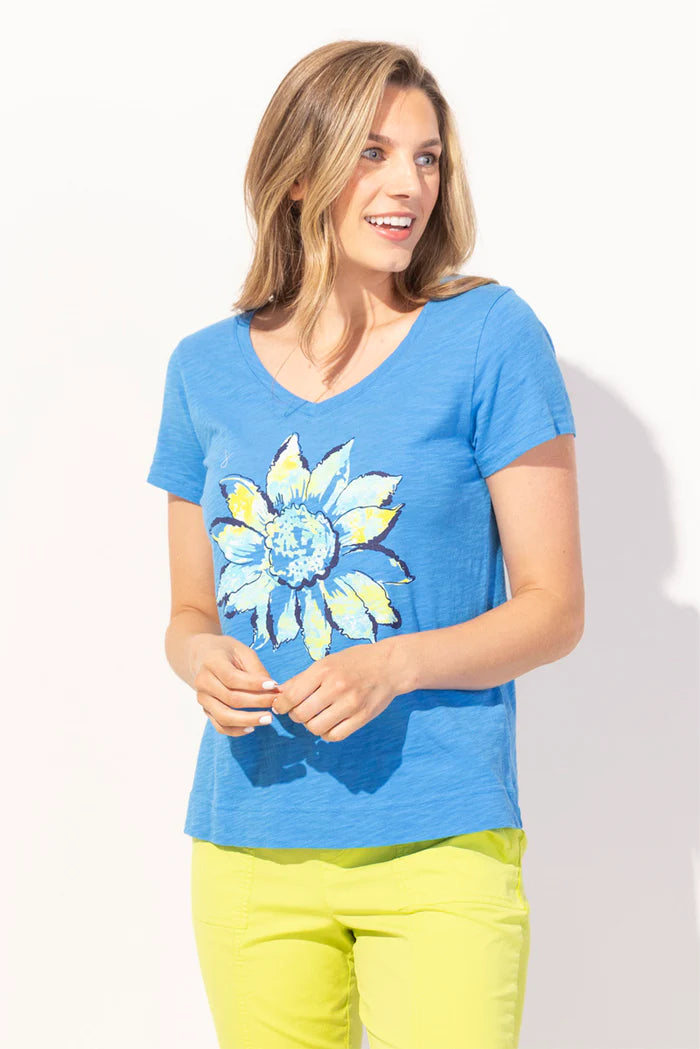 Peruvian Cotton Sunflower Tee